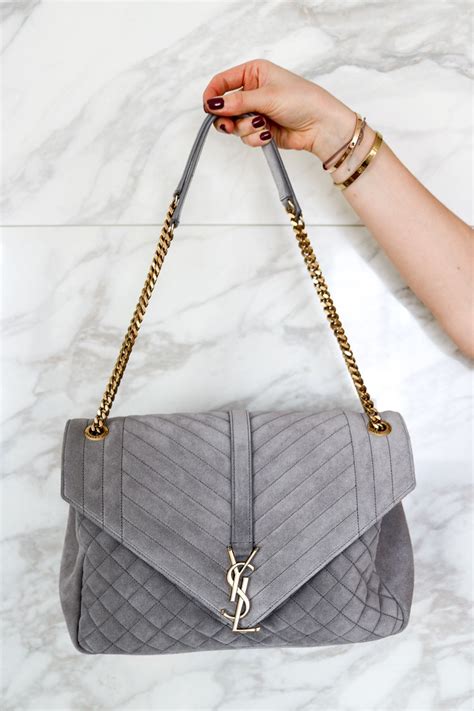 ysl handbags gray